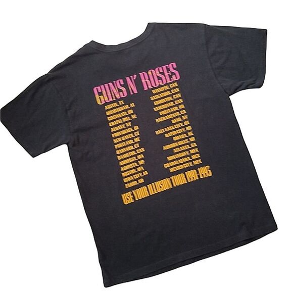 Guns N' Roses 1991-1993 Use Your Illusion Concert T shirt - Picture 2 of 4